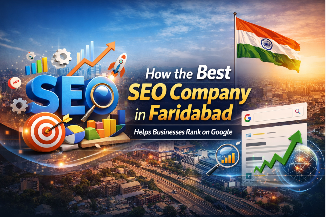 How the Best SEO Company in Faridabad Helps Businesses Rank on Google
